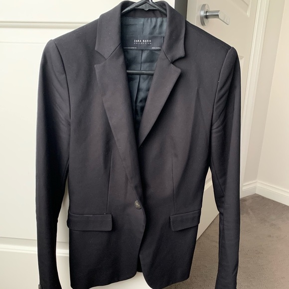 Zara Basic Black Blazer - Picture 6 of 6